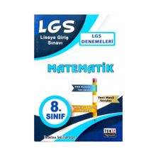 8. Sınıf LGS Matematik Denemeleri Kollektif Tekiz Yayıncılık