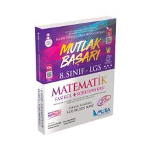 8. Sınıf LGS Matematik Mutlak Başarı Fasikül Soru Bankası Muba Yayınları