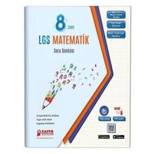 8. Sınıf LGS Matematik Soru Bankası-Zafer Yayınları