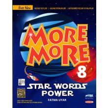 8. Sınıf LGS More More Star Words Power Kurmay Elt Yayınları