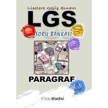 8. Sınıf LGS Paragraf Soru Bankası-Kitap Vadisi Yayınları