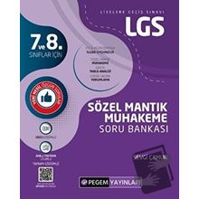 8. Sınıf LGS Sözel Mantık Muhakeme Soru Bankası - Pegem Yayınları