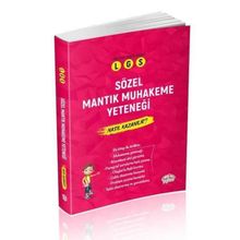 8.Sınıf LGS Sözel Mantık Muhakeme Yeteneği Nasıl Kazanılır - Editör Yayınları