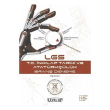 8.Sınıf LGS T.C. İnkılap Tarihi ve Atatürkçülük 20'li Denemeleri Level Up Tammat Yayıncılık