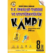 8. Sınıf LGS T. C. İnkılap Tarihi ve Atatürkçülük Kampı Startfen Yayınları