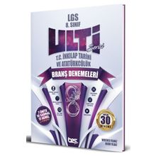 8. Sınıf LGS T.C İnkılap Tarihi ve Atatürkçülük Ulti Serisi Branş Denemeleri Bes Yayınları