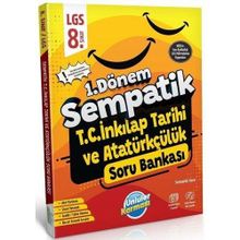 8. Sınıf LGS TC İnkılap Tarihi ve Atatürkçülük 1. Dönem Sempatik Soru Bankası Ünlüler Karması