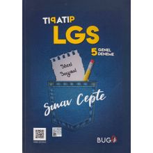 8. Sınıf LGS Tıpatıp 5 li Deneme-Buga Yayınları
