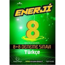8. Sınıf LGS Türkçe Enerji 8+8 Deneme - Palme Yayıncılık