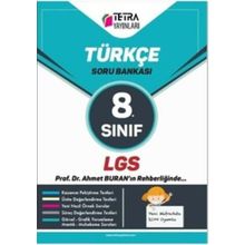 8. Sınıf Lgs Türkçe Soru Bankası-Tetra Yayınları