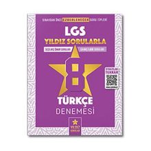 8. Sınıf Lgs Türkçe Video Çözümlü 8 Deneme - Yıldız Sorular Yayınları