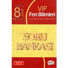 8.Sınıf LGS VİP Fen Bilimleri Soru Bankası - Editör Yayınları