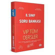 8. Sınıf LGS VİP Tüm Dersler Soru Bankası - Editör Yayınları