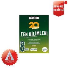 8.Sınıf Master 20 Fen Bilimleri Denemesi - Okyanus Yayınları