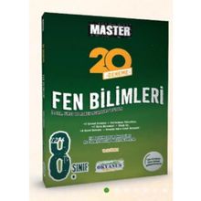 8. Sınıf Master Fen Bilimleri 20 Deneme - Okyanus Yayınları