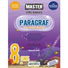 8. Sınıf Master Paragraf Soru Bankası Okyanus Yayınları