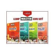 8.sınıf Master Soru Bankası Seti 4 Kitap Okyanus Yayınları