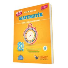 8. Sınıf Matematik Kronometre Konu Anlatım Föyleri-Limit Yayınları