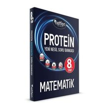 8.Sınıf Matematik Protein Yeni Nesil Soru Bankası-Netfen Yayınları