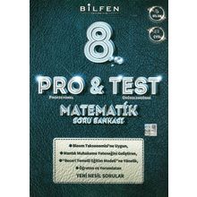 8. Sınıf Matematik ProTest Soru Bankası Bilfen Yayıncılık