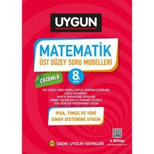 8. Sınıf Matematik Üst Düzey Soru Bankası - Sadık Uygun Yayınları