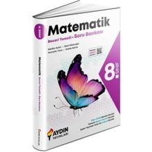 8. Sınıf Matematiki Beceri Temelli Soru Bankası-Aydın Yayınları