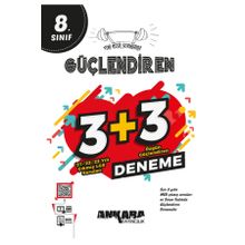 8. Sınıf Özgün Güçlendiren 3 + 3 Deneme - Ankara Yayıncılık