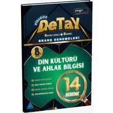 8.Sınıf Pisagor Detay 14'lü Din Kültürü ve Ahlak Bilgisi Branş Denemesi Zeka Küpü Yayınları