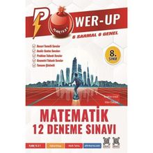 8. Sınıf Power-Up Matematik 12 Deneme Sınavı Nartest Yayınevi