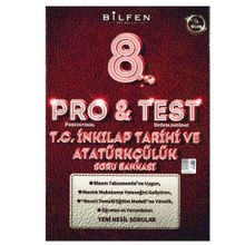 8. Sınıf Pro & Test İnkılap Tarihi Soru Bankası - Bilfen Yayınları