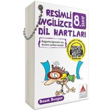 8. Sınıf Resimli İngilizce Dil Kartları Delta Kültür Yayınları