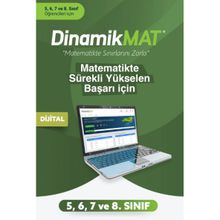 8. Sınıf Sonsuz Sayıda Soru Üreten Matematik Soru Bankası Uygulaması DinamikMat