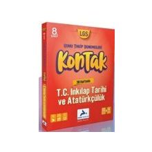 8. Sınıf T.C İnkılap Tarihi ve Atatürkçülük 36'lı Kontak Deneme PRF Paraf Yayınları