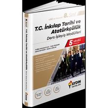 8. Sınıf T.C. İnkılap Tarihi ve Atatürkçülük Ders İşleyiş Modülleri-Aydın Yayınları