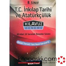 8. Sınıf T.C. İnkılap Tarihi Ve Atatürkçülük Kılavuz Deneme-Bloktest Yayınları