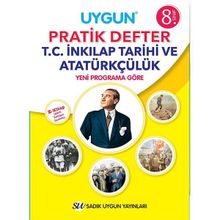 8. Sınıf T.C. İnkılap Tarihi ve Atatürkçülük Pratik Defter