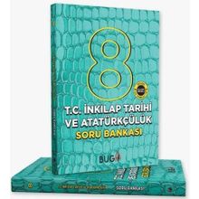8. Sınıf T.C. İnkılap Tarihi ve Atatürkçülük Soru Bankası-Buga Yayınları