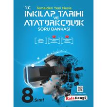 8. Sınıf T.C. İnkılap Tarihi ve Atatürkçülük Soru Bankası-Kafa Dengi Yayınları