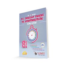8. Sınıf T.C. İnkılap Tarihi ve Atatürkçülük Soru Kitabı - Limit Yayınları