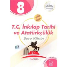 8 Sınıf TC İnkılap Tarihi ve Atatürkçülük Soru Kitabı Palme Yayınları