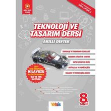 8.Sınıf Teknoloji ve Tasarım Dersi Akıllı Defter-Yetsis Yayınları