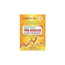 8. Sınıf Tüm Dersler 1. Dönem Motivasyon 4'lü Kamp Denemesi - Omage Yayınları