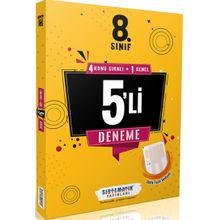 8. Sınıf Tüm Dersler 5'li Deneme - Sistematik Yayınları