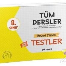 8. Sınıf Tüm Dersler Beceri Temelli Testler-Editör Yayınları