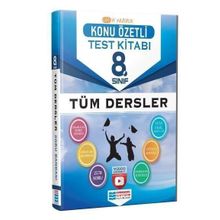 8.Sınıf Tüm Dersler Konu Özetli Test Kitabı - Evrensel İletişim Yayınları