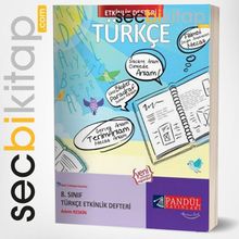 8. Sınıf Türkçe Etkinlik Defteri Pandül Yayınları