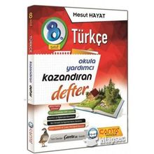 8. Sınıf Türkçe Kazandıran Defter Çanta Yayınları