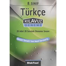 8. Sınıf Türkçe Kılavuz Deneme-Bloktest Yayınları