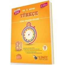 8. Sınıf Türkçe Kronometre Konu Anlatım Föyleri-Limit Yayınları