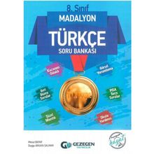 8. Sınıf Türkçe Madalyon Soru Bankası-Gezegen Yayınları